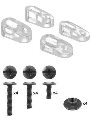 Hockey Helmet Visor Spacer Kit