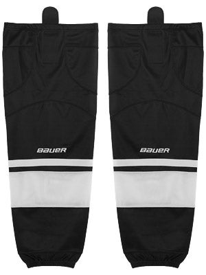 Bauer Premium 0575 Ice Hockey Socks Black/White Jr