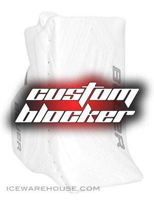 Custom Bauer Supreme TotalOne Goalie Blockers