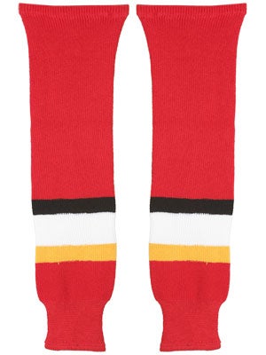 Calgary Flames CCM Ice Hockey Socks Jr