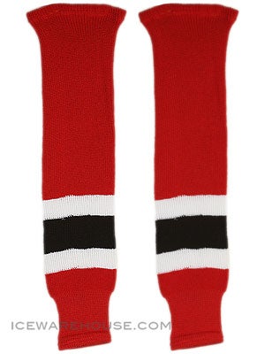 New Jersey Devils CCM Ice Hockey Socks Jr & Yth