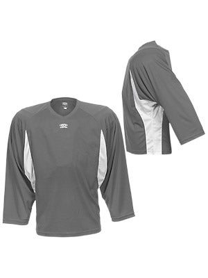 Easton BioDri Player Jersey Grey & White Sr