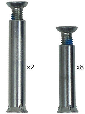 Rollerblade Skate Axles 8mm FITNESS 2012