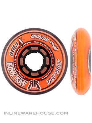 The Rink Rat Hot Shot Outdoor hockey wheels brings the Rink Rat time tested