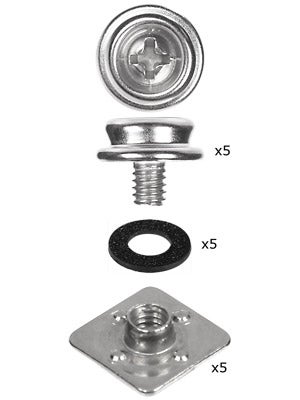Vaughn Goalie Mask Screw Kit