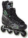 Tour Fish BoneLite Pro BLACK Roller Hockey Skates Sr 