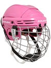 Bauer 2100 Pink Hockey Helmet w/Cage Junior