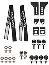 Bauer Hockey Helmet Half Shield Kit