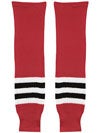 Chicago Blackhawks CCM Ice Hockey Socks Jr & Yth
