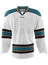 San Jose Sharks Reebok Edge Uncrested Jerseys Jr