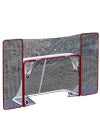 EZGoal Folding Official Hockey Goal w/Backstop&Targets
