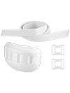 Goalie Mask Chin Cup w/ Straps & Clips