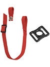 Hockey Helmet Chin Straps w/Single Snap