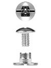 Helmet Screw w/Post