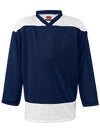 K1 2100 Goalie Hockey Jersey Navy & White Sr