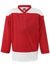 K1 2100 Goalie Hockey Jersey Red & White Sr