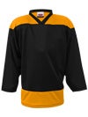 K1 2100 Player Hockey Jersey Black & Gold Sr