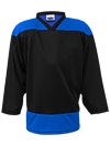 K1 2100 Player Hockey Jersey Black & Royal Sr