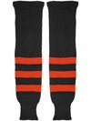 K1 Black & Orange Ice Hockey Socks Jr