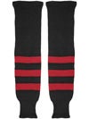 K1 Black & Red Ice Hockey Socks Jr