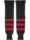 K1 Black & Red Ice Hockey Socks Sr