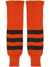 K1 Orange & Black Ice Hockey Socks Jr