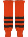 K1 Orange & Black Ice Hockey Socks Sr