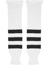 K1 White & Black Ice Hockey Socks Jr