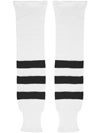K1 White & Black Ice Hockey Socks Sr