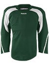 Reebok Edge Hockey Jersey Dark Green & White Sr 