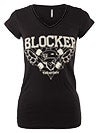 RUF Rokurface Roller Derby Blocker Ladies Tee