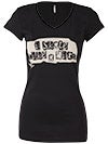 RUF Rokurface Roller Derby I Skate Ladies Tee