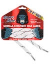 Sport Mate Gorilla Hockey Skate Laces Waxed