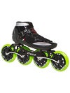 Luigino Strut Inline Skates Black with Striker Frames