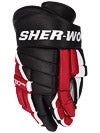 Sherwood T90 Pro Nylon Hockey Gloves Sr