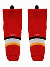 Calgary Flames Reebok Edge Hockey Socks Sr & Int