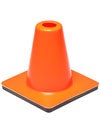 Orange Practice Weighted Sport Cone