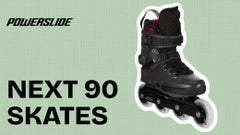 <b>16% OFF </b>: Powerslide Next Charcoal 90 Skates