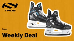 <b>FREE SHARPENING: </b>True Catalyst 9X4 Skates