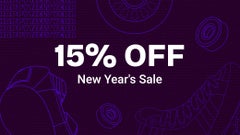 <b>15% OFF</b>: New Year's Sale