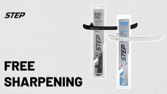 <b>FREE SHARPENING:</b> Step Steel Blades