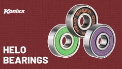 <b>FREE HELO BEARINGS:</b> With Konixx Wheels