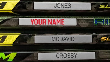 CCM Hockey Stick Name Bar Customizer