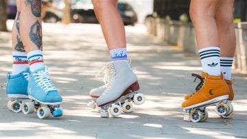 How to Try On Roller Skates