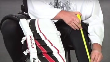 How to Size a Goalie Leg Pad