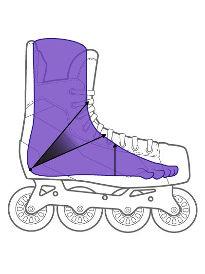 High Profile Roller Hockey Skates