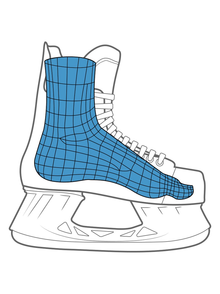 True SVH Custom Ice Hockey Skates - Custom