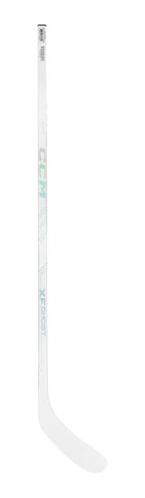 CCM Tacks XF Ghost White LE Hockey Stick - Youth