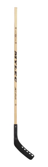 Mylec Jet-Flo Street Natural Wood Nylon Hockey Stick