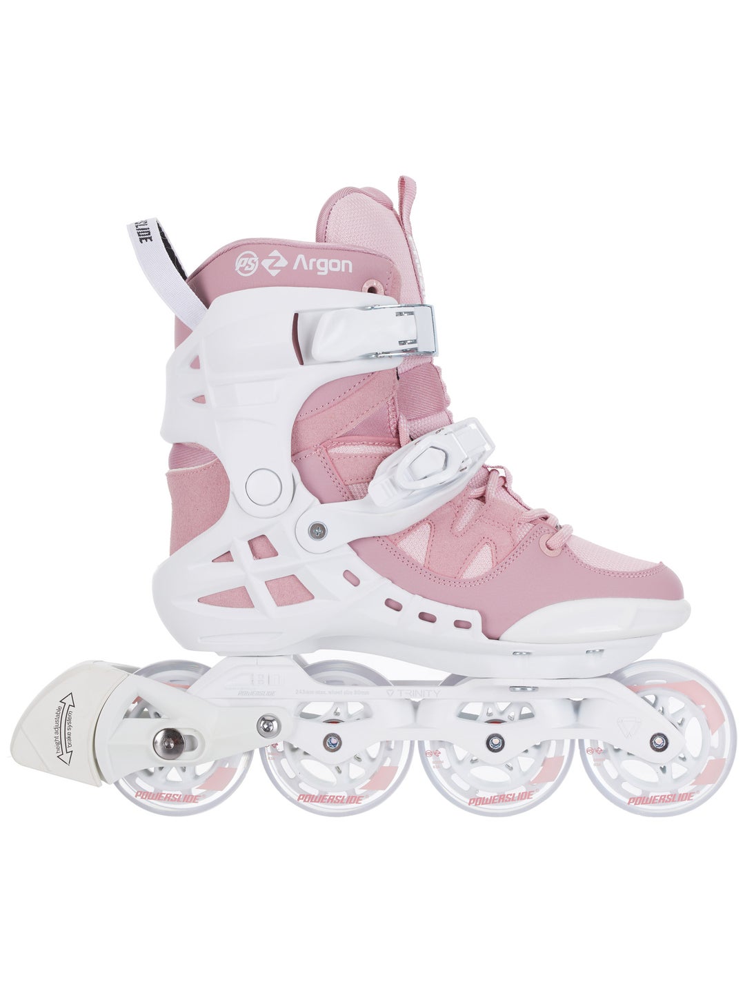 Powerslide Phuzion Argon 80 Women's Skates Rose Inline Warehouse